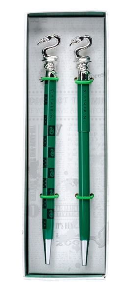 Produktbild: Harry Potter: Slytherin Pen and Pencil Set (Set of 2)