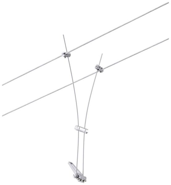 Produktbild: Paulmann Niedervolt-Seilsystem-Leuchte GU5.3 Chrom (matt)