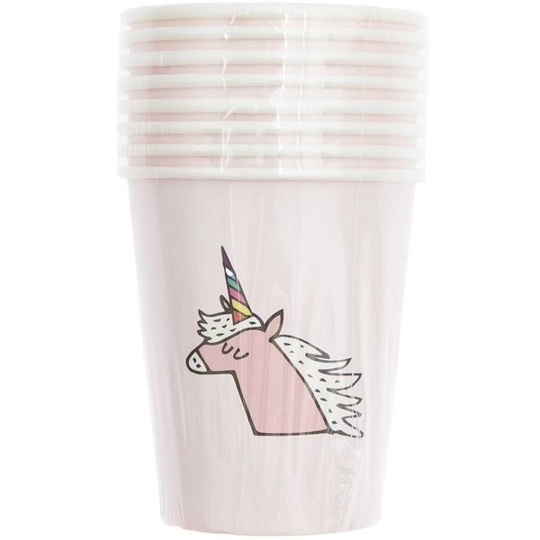 Produktbild: Pappbecher Einhorn,
