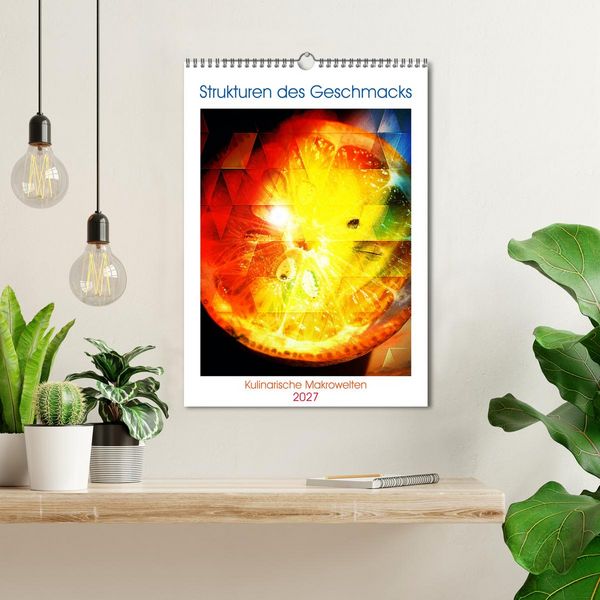 Produktbild: Strukturen des Geschmacks &ndash; Kulinarische Makrowelten (Wandkalender 2027 DIN A3 hoch), CALVENDO Monatskalender