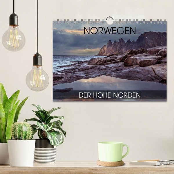 Produktbild: Norwegen - der hohe Norden (Wandkalender 2026 DIN A4 quer), CALVENDO Monatskalender