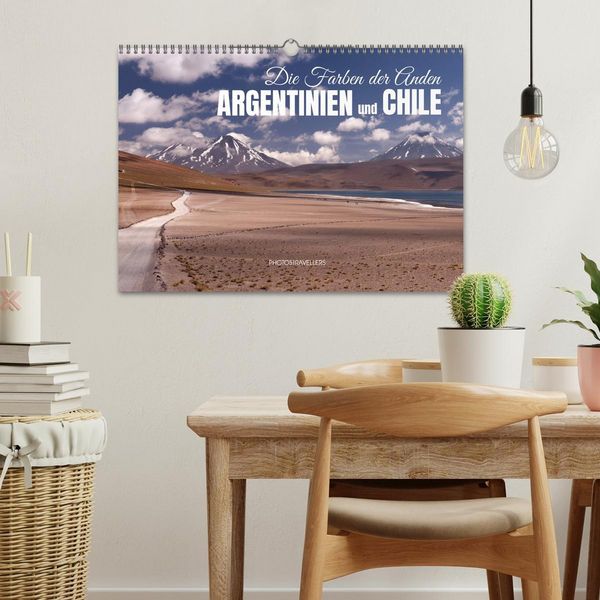 Produktbild: Die Farben der Anden - Argentinien und Chile (Wandkalender 2026 DIN A3 quer), CALVENDO Monatskalender