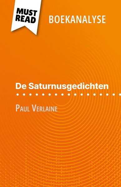 Produktbild: De Saturnusgedichten van Paul Verlaine (Boekanalyse)