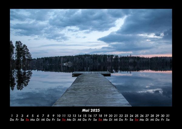 Produktbild: Tag am See 2025 Fotokalender DIN A3