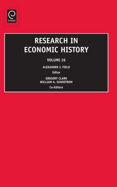 Produktbild: Research in Economic History