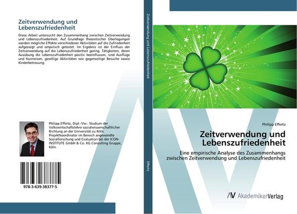 Produktbild: Zeitverwendung und Lebenszufriedenheit