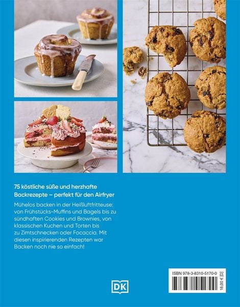 Produktbild: Das ultimative Airfryer Backbuch