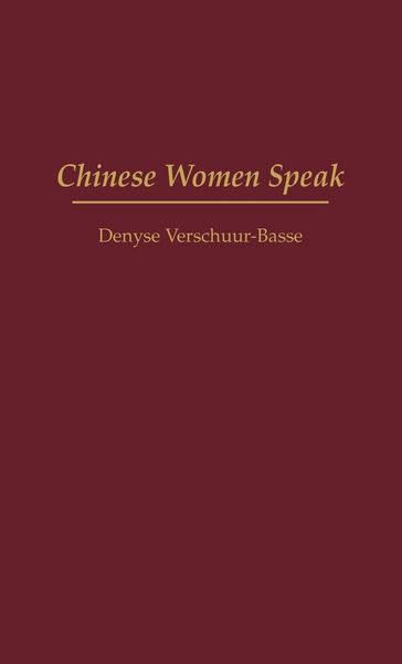 Produktbild: Chinese Women Speak