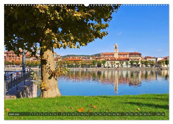 Produktbild: Lago Maggiore - Bezaubernde Orte am Ostufer (Wandkalender 2026 DIN A2 quer), CALVENDO Monatskalender
