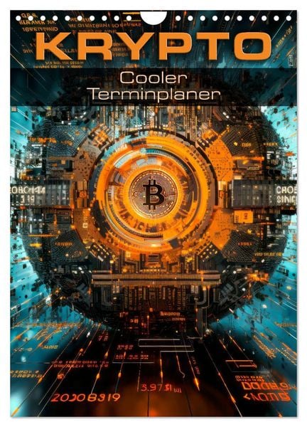 Produktbild: KRYPTO Cooler Terminplaner (Wandkalender 2026 DIN A4 hoch), CALVENDO Monatskalender