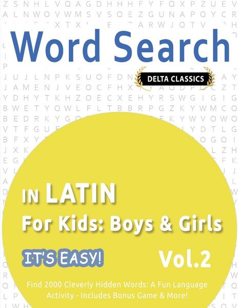 Produktbild: WORD SEARCH IN LATIN FOR KIDS