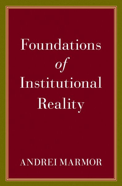 Produktbild: Foundations of Institutional Reality
