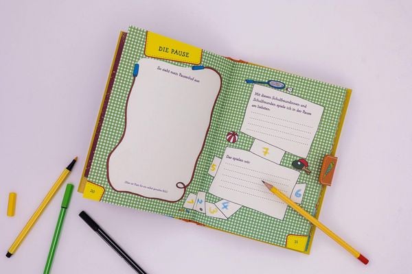 Produktbild: Mein erster Schultag - Jungs (Gelb)