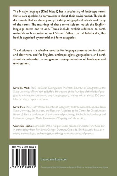Produktbild: An Illustrated Dictionary of Navajo Landscape Terms