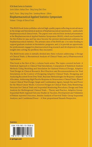 Produktbild: Biopharmaceutical Applied Statistics Symposium