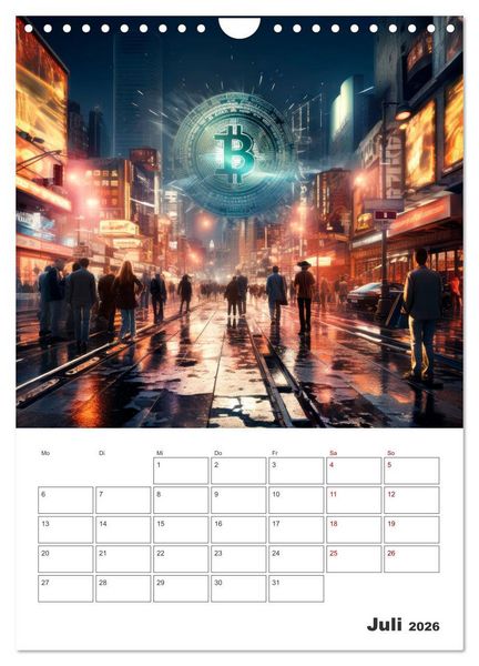 Produktbild: KRYPTO Cooler Terminplaner (Wandkalender 2026 DIN A4 hoch), CALVENDO Monatskalender