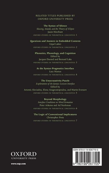 Produktbild: Paradigms in Phonological Theory