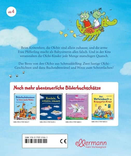 Produktbild: Die Olchis. Hurra, kr&ouml;tige Abenteuer!