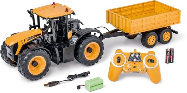 Carson - 1:16 RC Traktor JCB mit Hänger 2.4G 100%RTR