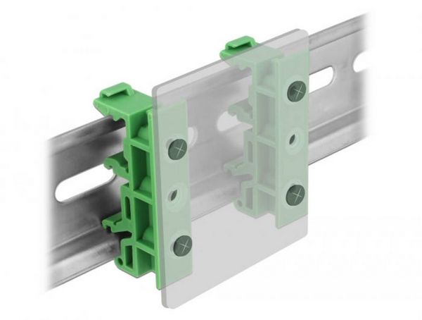 Produktbild: Delock 65961 Hutschienenadapter 1 St. Bag
