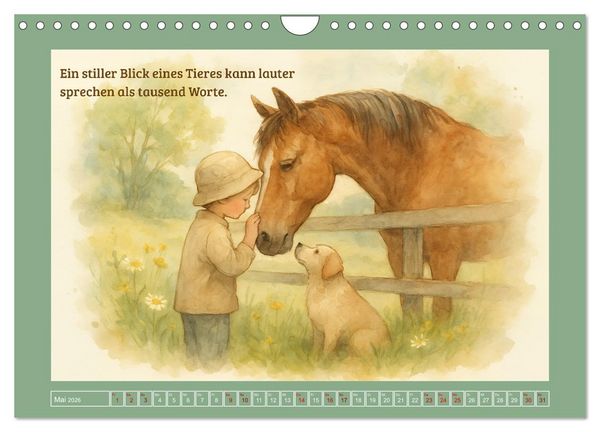 Produktbild: Wenn wir f&uuml;hlen (Wandkalender 2026 DIN A4 quer), CALVENDO Monatskalender
