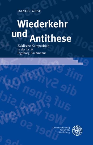 Produktbild: Wiederkehr und Antithese