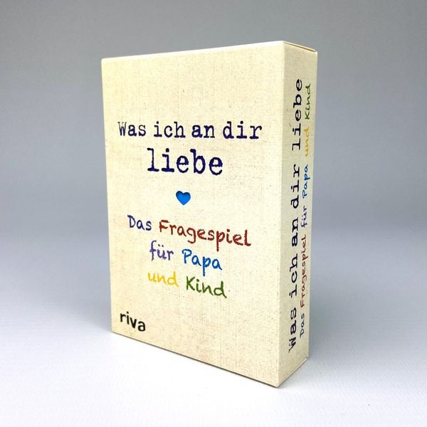 Produktbild: Was ich an dir liebe &ndash; Das Fragespiel f&uuml;r Papa und Kind