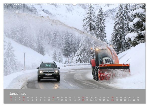 Produktbild: Landtechnik im Einsatz (hochwertiger Premium Wandkalender 2026 DIN A2 quer), Kunstdruck in Hochglanz