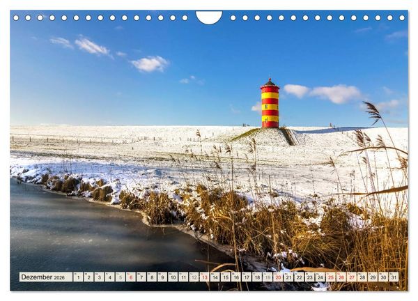 Produktbild: Der sch&ouml;ne Norden Deutschlands (Wandkalender 2026 DIN A4 quer), CALVENDO Monatskalender
