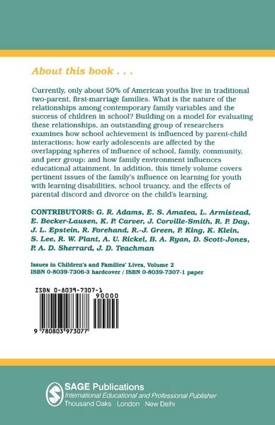 Produktbild: The Family-School Connection