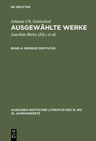 Produktbild: Reineke der Fuchs