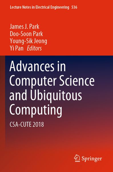 Produktbild: Advances in Computer Science and Ubiquitous Computing