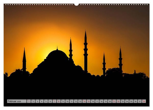 Produktbild: Istanbul - Im Schnittpunkt von Kulturen und Kontinenten (hochwertiger Premium Wandkalender 2026 DIN A2 quer), Kunstdruck in Hochglanz