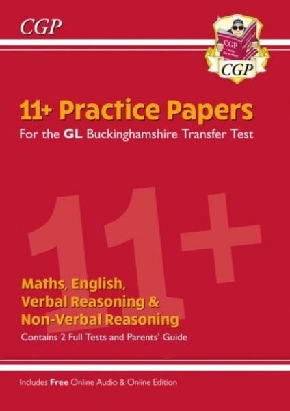 Produktbild: Buckinghamshire 11+ GL Practice Papers: Secondary Transfer Test (inc Parents' Guide & Online Ed)