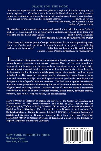 Produktbild: Lacanian Theory of Discourse