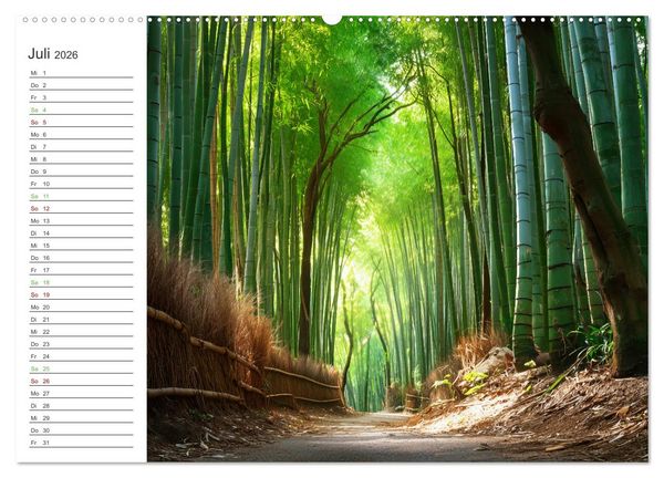 Produktbild: Gr&uuml;ne Zukunft (hochwertiger Premium Wandkalender 2026 DIN A2 quer), Kunstdruck in Hochglanz