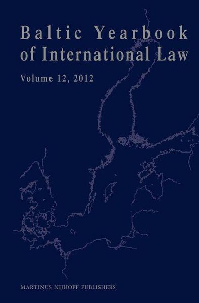 Produktbild: Baltic Yearbook of International Law, Volume 12 (2012)