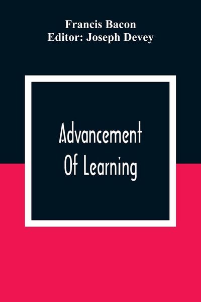 Produktbild: Advancement Of Learning