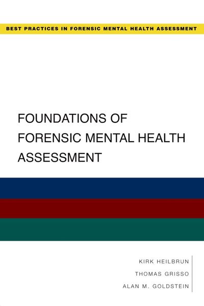 Produktbild: Foundations of Forensic Mental Health Assessment