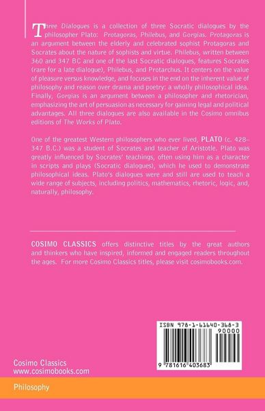 Produktbild: Three Dialogues