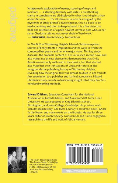 Produktbild: The Birth of Wuthering Heights