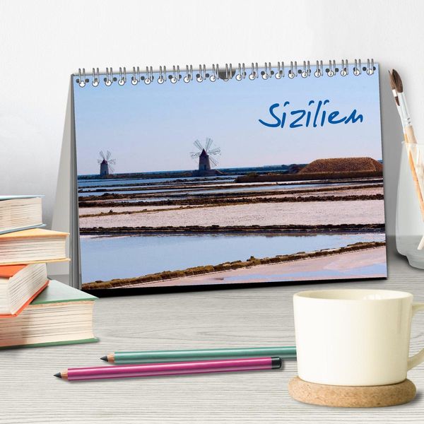 Produktbild: Sizilien (Tischkalender 2026 DIN A5 quer), CALVENDO Monatskalender