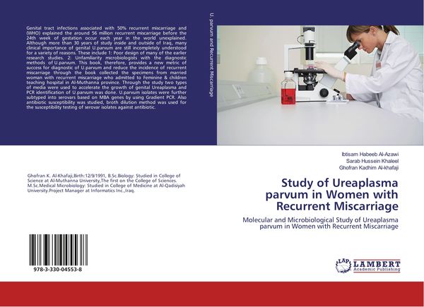 Produktbild: Study of Ureaplasma parvum in Women with Recurrent Miscarriage