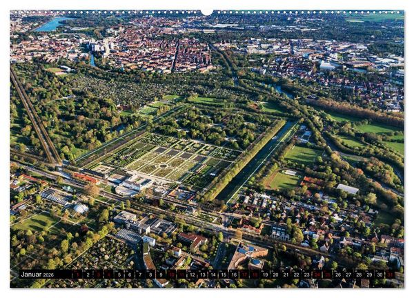 Produktbild: Hannover - Luftige Einblicke (hochwertiger Premium Wandkalender 2026 DIN A2 quer), Kunstdruck in Hochglanz