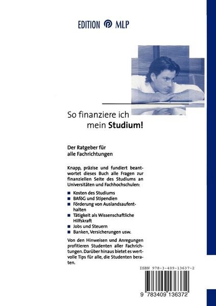 Produktbild: So finanziere ich mein Studium!