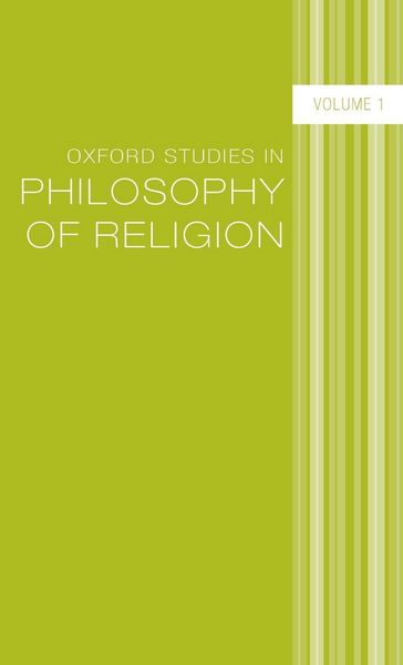 Produktbild: Oxf Studies Philosophy Religion Vol 1 C