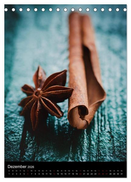 Produktbild: FOOD.STYLE.LOVE - Foodfotografie mit Liebe zum Detail (Tischkalender 2026 DIN A5 hoch), CALVENDO Monatskalender