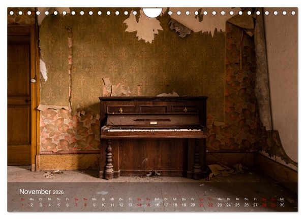 Produktbild: Vergessene Sch&auml;tze - Forgotten Treasures (Wandkalender 2026 DIN A4 quer), CALVENDO Monatskalender