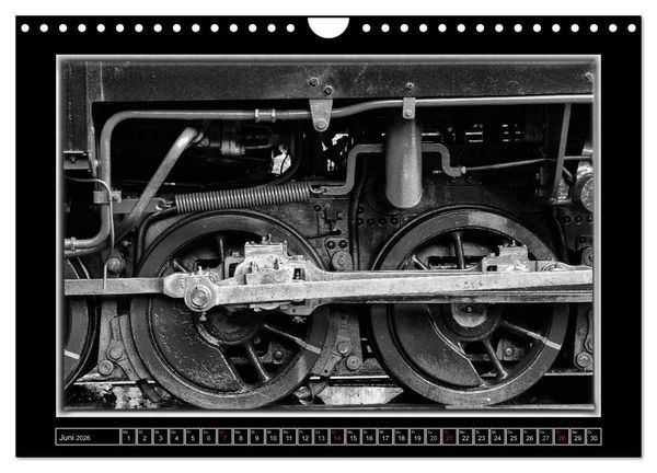 Produktbild: Unter Dampf - Mit der Pre&szlig;nitztalbahn durchs Erzgebirge (Wandkalender 2026 DIN A4 quer), CALVENDO Monatskalender