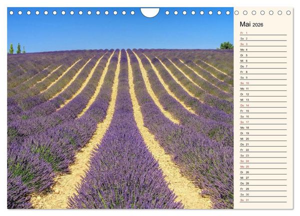 Produktbild: Verzaubernde Provence (Wandkalender 2026 DIN A4 quer), CALVENDO Monatskalender